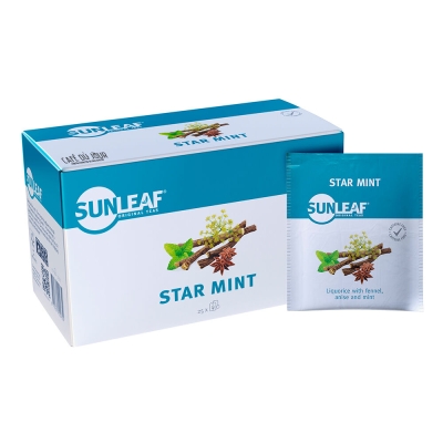 Žvaigždinė mėta - Sunleaf - 25 arbatos maišeliai