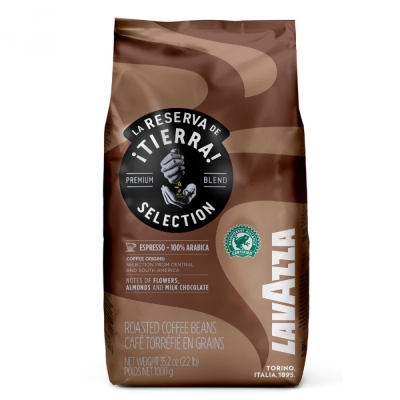 Lavazza ¡Tierra! Selection - kavos pupelės - 1 kilogramas